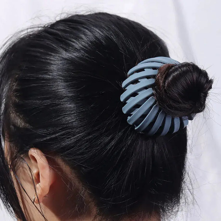 1PC Korean Style Hair Claw Clips Horsetail Buckle Hair Clips For Women Bird Nest Expanding Hair Accessories Matte Hairpins Bun - BEAUTIRON
