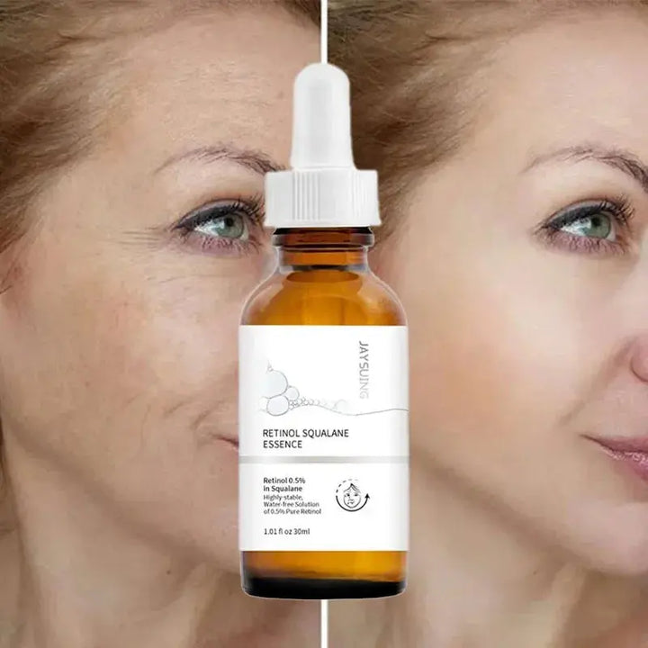 Retinol Anti Aging Remove Wrinkles Serum Firm Facial Essence Fade Eye Fine Line Moisturizing Lift Brighten Face Skin Care Beauty - BEAUTIRON