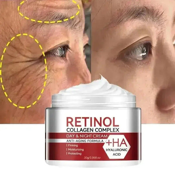 Retinol Wrinkle Removing Cream Lifting Anti Aging Firming Fade Fine Lines Whitening Brightening Moisturizing Skin Care Cosmetic - BEAUTIRON