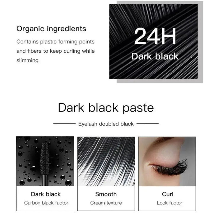 Mascara Waterproof Long Lasting Extension Eyelashes Mascara Eyelash Lengthening Curling Black Makeup Drop Cosmetic Shipping N2Z3 - BEAUTIRON