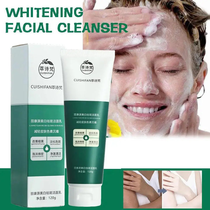 120g Whitening Face Cream Freckle-Removing Niacinamide Delicate Cleanser Moisturizing Cleaning Deeply Skin Cream Care Facia U3Y2 - BEAUTIRON