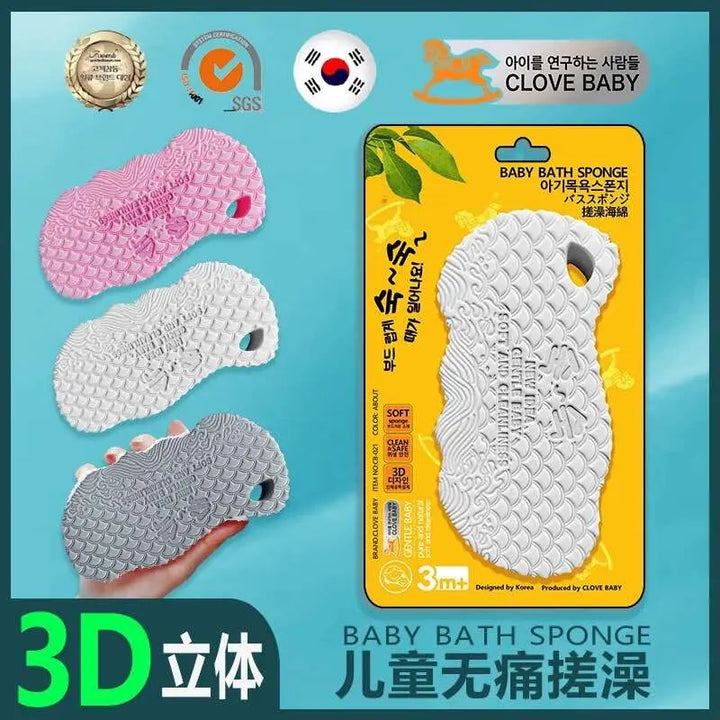 Exfoliating Bath Sponge: Dead Skin Remover & Massager for Kids and Adults