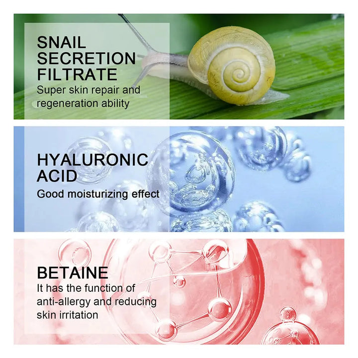 Snail Essence Cream 100g Day Night Moisturizer Snail Mucin Extract Gentle Facial Lotion For Firming And Smoothing Skin Face Care - BEAUTIRON