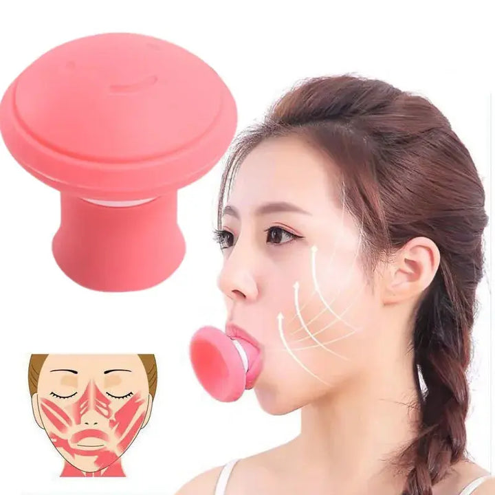 Jawline Exerciser V Face Facial Lifter Double Chin Remover Skin Care Firming Expression Exerciser Remove Masseter Muscle Line - BEAUTIRON