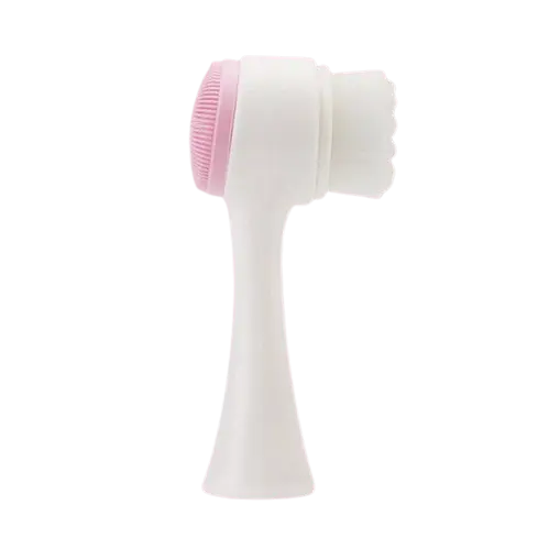 Beauty Skin Care Face Wash Cleansing Instrument in Pink and White Color Option