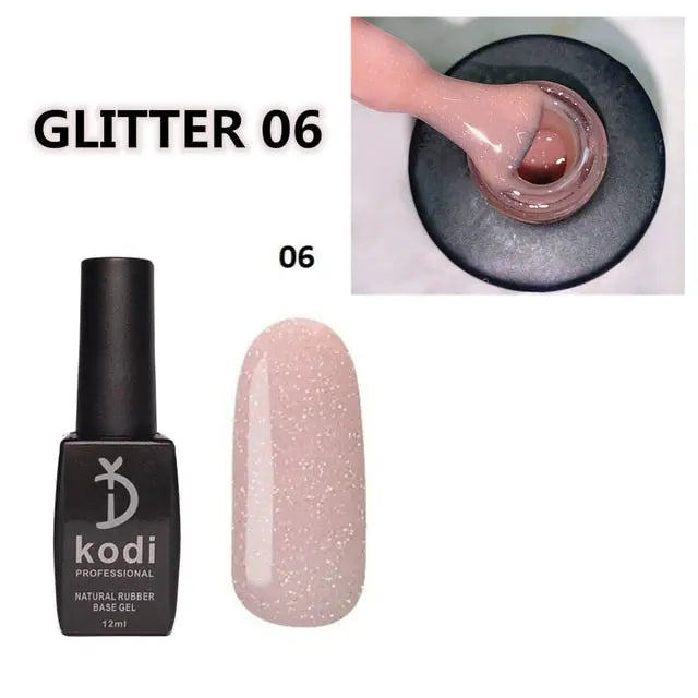 Glittery Nails Made Easy with Our Base Gel