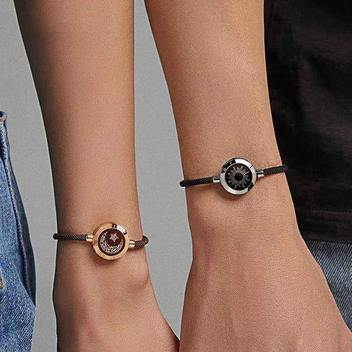 Sun-Moon Smart Sensing Couple Bracelet - BEAUTIRON