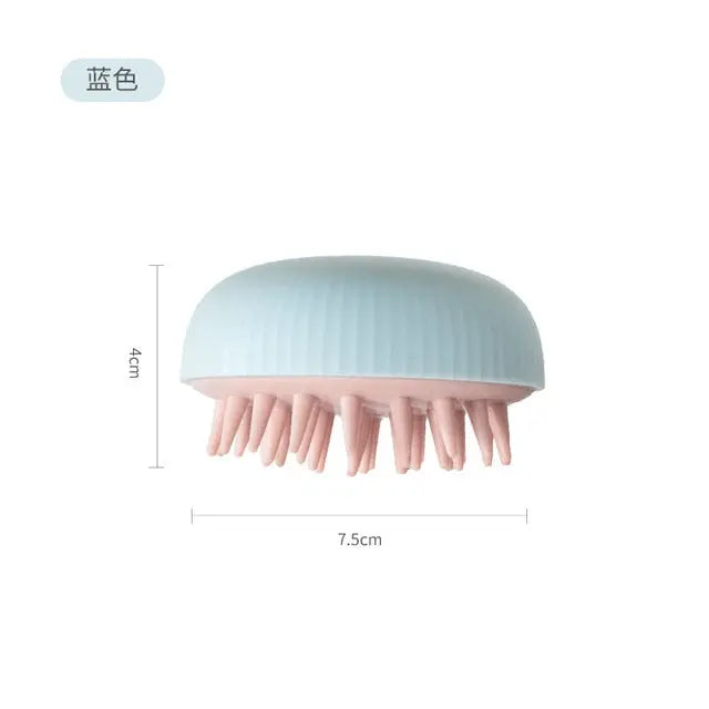 Silicone Head Scalp Massage Brush - Zera