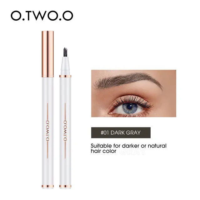 a pair of eyeliners with a pen on top of it