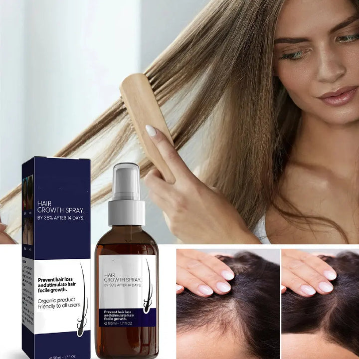 Hair Growth Spray Moisturizes Damaged Hair Zera