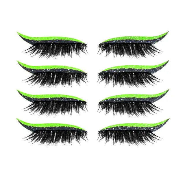 Eyeliner Eyelashes Set - Zera