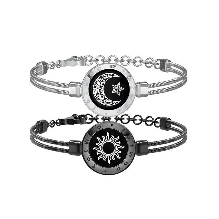 Sun-Moon Smart Sensing Couple Bracelet - BEAUTIRON