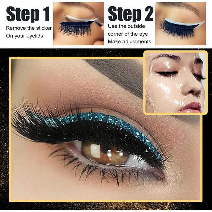 Eyeliner Eyelashes Set - Zera