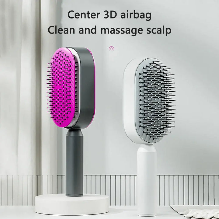 Self Cleaning Hair Brush - Zera