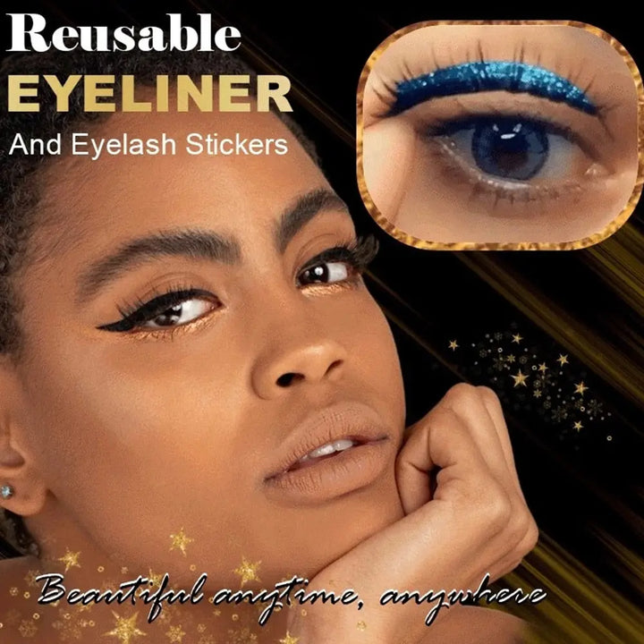 Eyeliner Eyelashes Sticker - Zera