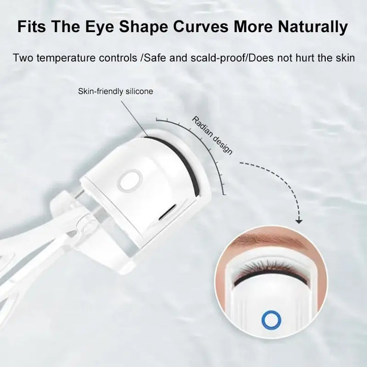 Electric Heated Eyelash Curler - Zera