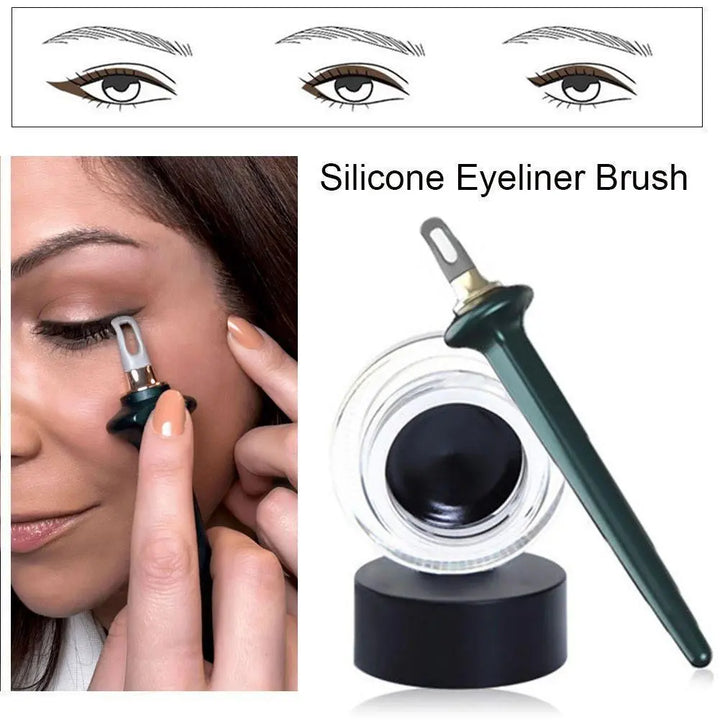 Silicone Eyeliner Brush - Zera