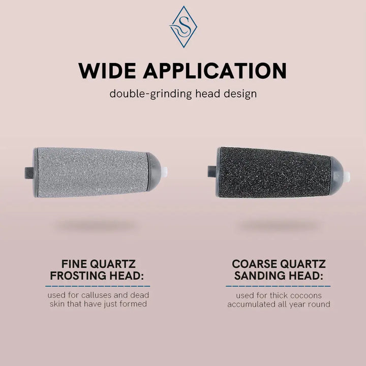 a pair of headphones with the words wide application above it