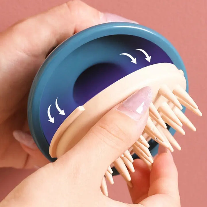 Silicone Head Scalp Massage Brush - Zera