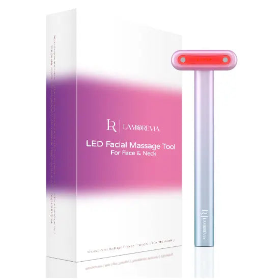 Face Massage Red Light Therapy Wand - Zera