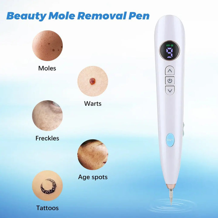 Mole Spot Scanning Pen Needle Light LED Screen 9-speed Tattoo Removal Plasma Pen Beauty Instrument - BEAUTIRON