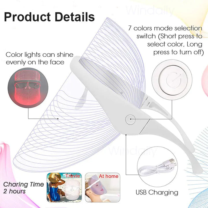 LED-Light Therapy Facial Mask - Zera