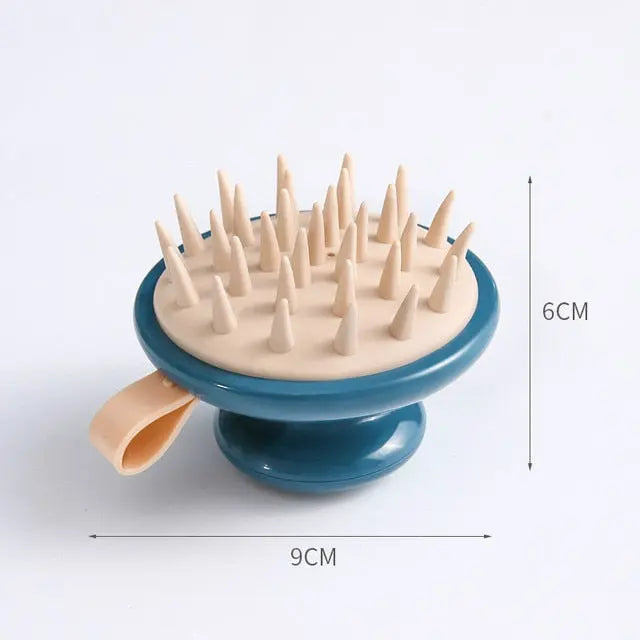 Silicone Head Scalp Massage Brush - Zera